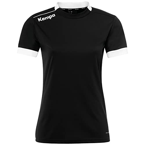 Kempa Player Trikot Kurzarm Damen schwarz weiß Gr XXL