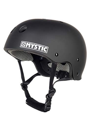 Mystic Watersports - Surf Kitesurf & Windsurfing Mk8 Helm Schwarz - Unisex - Leichtgewichtler - Hochwirksamer Thermoplastik