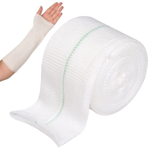 Elastische Kompressions Bandage Schlauchförmige Kompressionsbandage Fixierbinde 5CM X 5M Stützbandage Schlauchverband für Kleine Gliedmaßen Handgelenk Ellenbogen