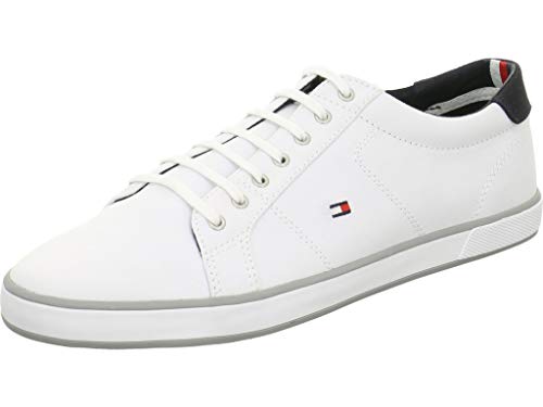 Tommy Hilfiger Herren Sneakers H2285Arlow 1D, Weiß (White), 43