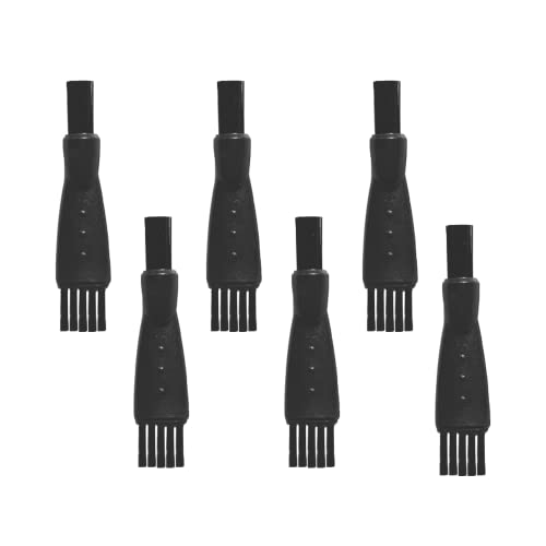 Rasierer Pinsel, 6 Pcs Rasierer Reinigungsbürste, Rasierpinsel, Elektrorasierer Reinigungsbürste, für Entfernen Bartreste und Staub