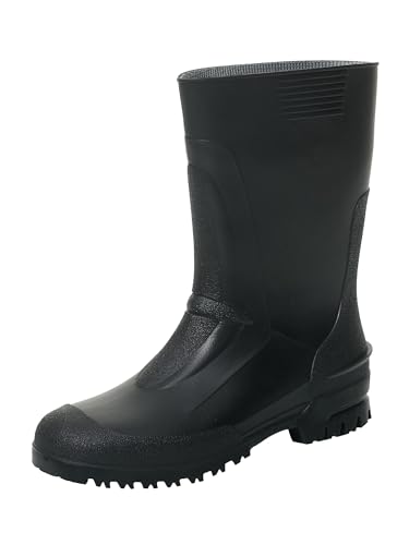 Spirale Idro-Low - Rutschfester PVC-Stiefel, Halbhoher Arbeitsstiefel für Land- und Forstwirtschaft - Schwarz - Gr. 42