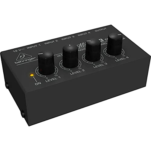 Behringer MICROMIX MX400 Ultra Low-Noise 4-Kanal-Line-Mixer