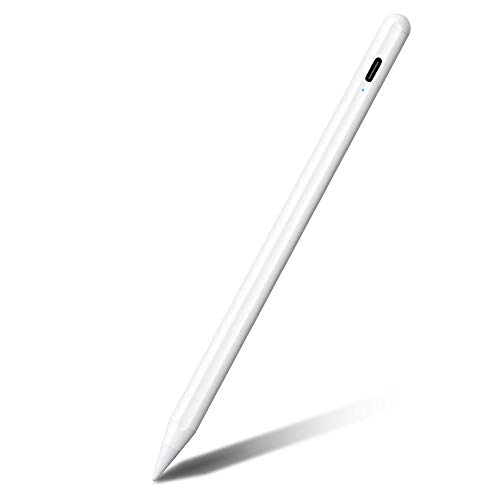 JAMJAKE Stift für iPad Apple 2018-2024 mit Schnellladeleistung Palm Rejection Pencil Kompatibel für iPad Pro13''/12,9''/11'', iPad air 13''/11'', iPad 10/9/8/7/6, iPad Mini 6/5 Gen, iPad Air 5/4/3 Gen