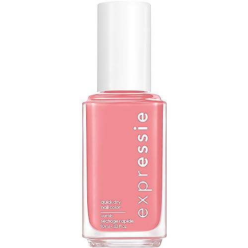 Essie Schnelltrocknender Nagellack „expressie“, Nr. 10 second hand first love, Pink, Vegane Formel, 10 ml