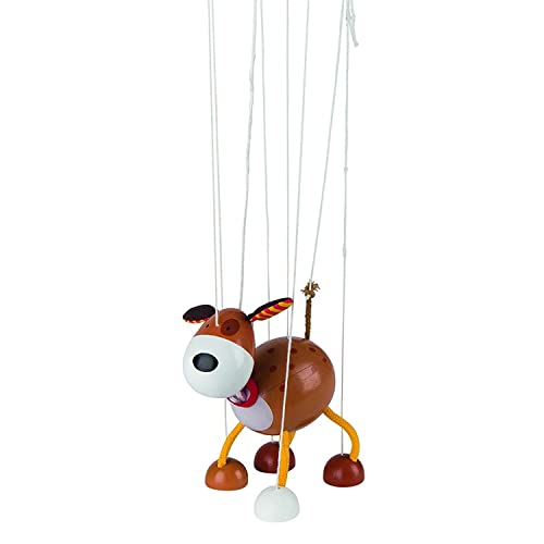 Goki 51755 Marionette Hund Puppe, gemischt, M