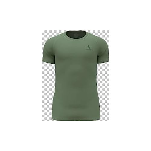 Odlo Herren Funktionsunterwäsche Kurzarm Shirt ACTIVE F-DRY LIGHT ECO, loden frost, XXL