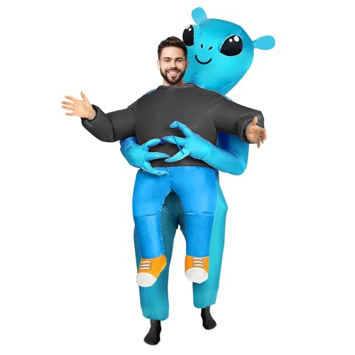 Generisch Aufblasbares Kostüm Alien Kostümkostüm Aufblasbar Aufblasbare Kostüme Inflatable Costume Aufblasbares Kostüm Erwachsene Alien Lostüm Herren Kostüm Aufblasbar Erwachsene 150-190CM