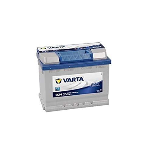 Varta D24 Blue Dynamic Starterbatterie für Passenger Car, 5604080543132 12V 60Ah 540A