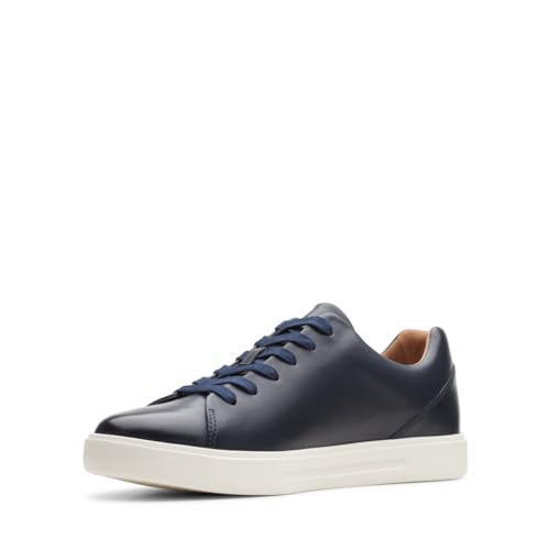 Clarks Herren 26148557 shoes, Blau Navy Leather, 47 EU