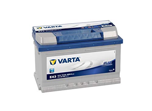 Varta lithium_cobalt, Blue Dynamic E43 Autobatterie 572 409 068, 12V, 72 Ah, 680 A