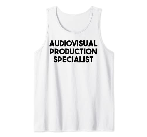 Spezialisten für Audiovisuelle Produktion Tank Top