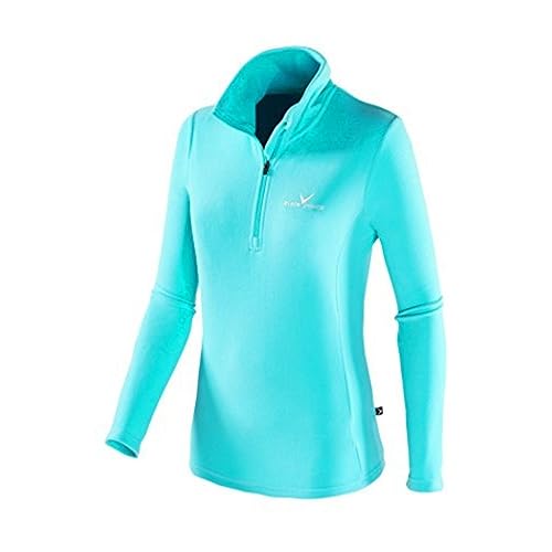 Black Crevice Damen Fleece Skirolli, blau/weiß, 42