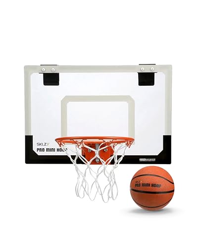 SKLZ Basketballkorb Sklz Pro Mini Hoop, Mehrfarbig, Standard (18" x 12") Ball enthalten