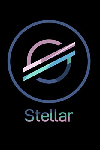 Stellar XLM Logo Digital Cryptocurrency Journal: Crypto Currency Worldwide Network Virtual Funds Notebook