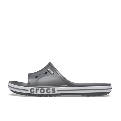 Crocs Unisex Bayaband Slide Schiebe-Sandalen, schiefergrau, 38/39 EU