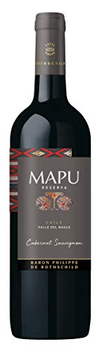 MAPU - Baron Philippe de Rothschild - Reserva Cabernet Sauvignon – Trockener Rotwein aus Chile (1 x 0,75 l)