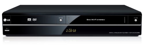 LG RCT699H DVD-Rekorder mit VHS-Player (HDMI, USB 2.0, DivX) schwarz