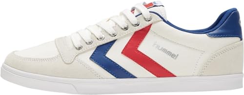 hummel Sneaker Slimmer Erwachsene White/Blue/Red/Gum Größe 43