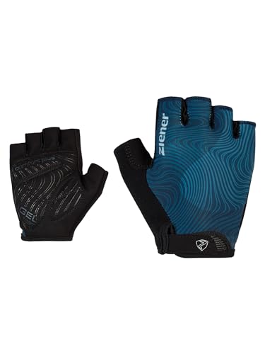 Ziener Damen CONSTANZE Fahrrad/Mountainbike/Radsport-Handschuhe | Kurzfinger - atmungsaktiv,dämpfend, hale Navy, 7,5