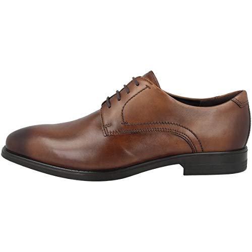 ECCO Herren Melbourne Derbys, Amber, 39 EU