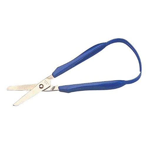 Sammons Preston Easi-Grip-Scheren mit Round Tip, 1,75" Blade, Leicht und bedienungsfreundlich Safety Scissors zum Schneiden, 4.5" Lange Scissor für Kinder, ältere Menschen, Behinderte