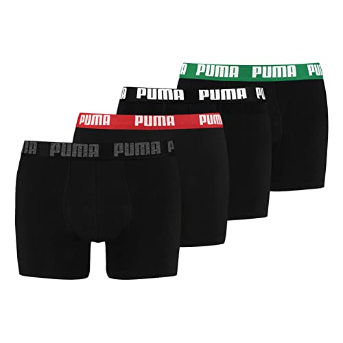 PUMA Herren Boxershorts Shorts Unterhosen Everyday Boxer 4er Pack, Wäschegröße:M, Artikel:-005 Black Combo