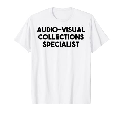 Spezialist für audiovisuelle Sammlungen T-Shirt