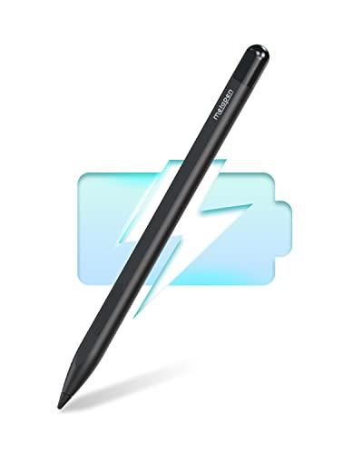 Metapen Stift M1, 1024 Druckstufe, USB-C-Aufladung (300 Stunden Akkulaufzeit), Eingebaute Doppelmagnete, Kompatibel mit Surface Pro X/8/7/6/5/4/3, Surface 3, Surface Duo/Surface Duo 2