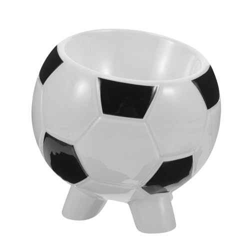 MILISTEN Fußball-Haustiernapf pet shop pet Supplies cat bowls Futternapf für Katzen einfacher Hundenapf hundefutter Lebensmittelbehälter Hund wassernapf Futterautomat für Welpen Keramik