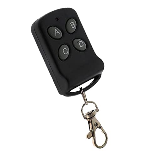 Agatige 4-Tasten-Fernbedienung Mit Hoher Genauigkeit, 433M Wireless Copy Cloning Remote Control Duplicator Für Auto, Auto-Schiebedächer, Garagentore, Tortüren