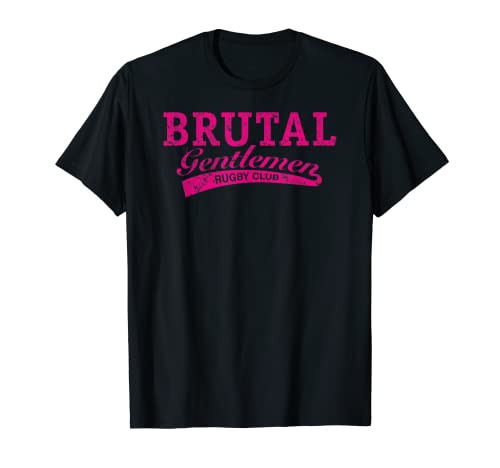 Brutaler Gentlemen Rugby-Club T-Shirt