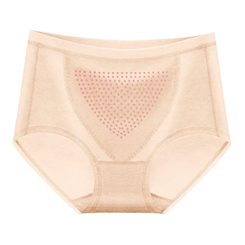 Fulidngzg Periodenslip Damen: Strömungsabsorption Unterhosen Periodenslip Weiche Inkontinenz Slip High Waist Absorbierend Menstruation Unterwäsche Starke Blutung Period Panties Periodenunterschwäsche