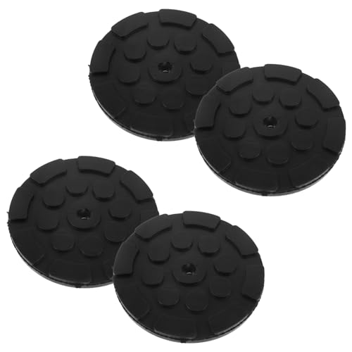 JECOMPRIS 4 Stück Heben Sie die Tablettmatte an hebebühne gummiauflage jack pads gummi pads gummiunterlagen Gummiauflage für Hebebühne Auto Hebebühne für Bodenheber Gummimatte Jacking-Puck