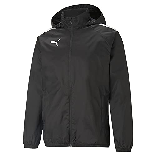 PUMA Herren Teamliga All Weather Jacket Sweater, Puma Black-puma Black, XXL EU