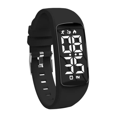 aswan watch Digitaluhr Kinder Mädchen Jungen mit Schrittzähler,Wecker,Stoppuhr, Distanz,Datum-Sport Armbanduhr ohne App und Handy mit Silikonarmband