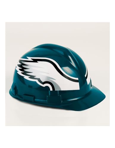 Philadelphia Eagles NFL Bauarbeiterhelm Schutzhelm Bauhelm, größenverstellbar, ANSI Z89.1, 2009 Type 1 Class E Standard