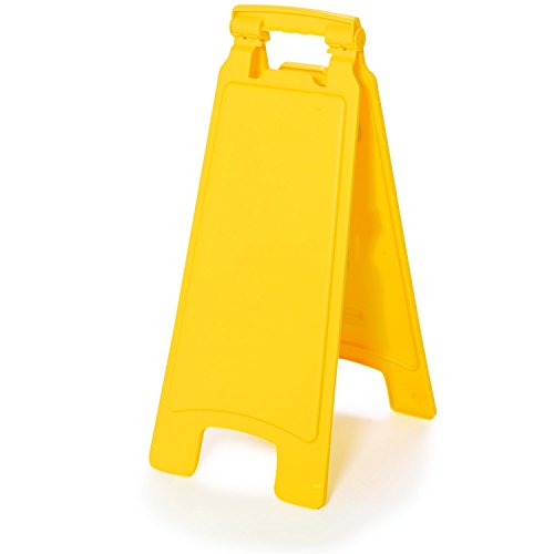 Rubbermaid Commercial Products 2 Sided Blank Floor Sign - Yellow