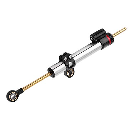 Lenkungsdämpfer-Stabilisator, Einstellbarer Motorrad-Lenkungsdämpfer, universeller Lenkungsdämpfer linear für MT10 MT 07 MT09(Long Type)