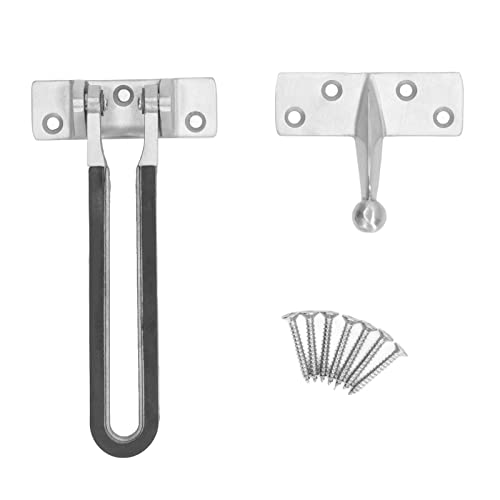 Miskall Türhalterriegel, Türschloss-Schnalle, Sicherheitsriegel, Hotel-Hausversicherung, rostfreie Edelstahl-Hardware