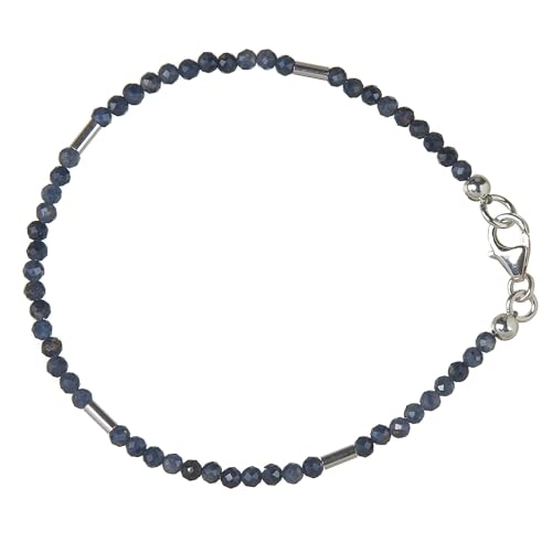 Saphir blau Armband Silber