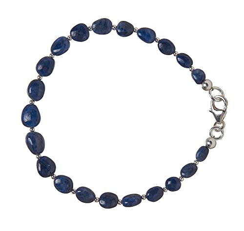 Saphir blau Armband Silber