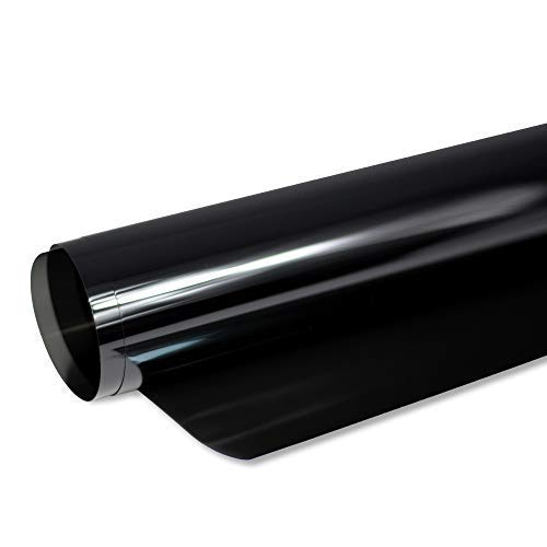 Solar Screen® 9€/m² BLACK PLUS Scheibentönungsfolie 95 C Tönungsfolie für Auto Scheiben 95% Schwarz | 101 cm Breite inkl. ABG Auto-Tönungsfolie