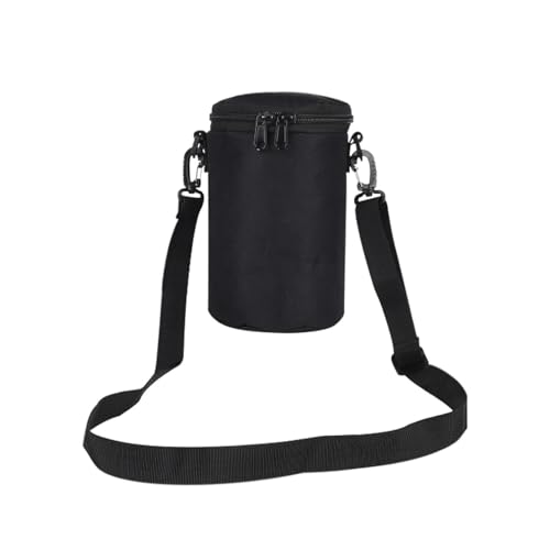 Nxbuynef Propan-Tanktasche, Wasserflaschenhalter-Tasche – wasserdichte kleine multifunktionale Tasche, Propangas-Zylinder-Aufbewahrungstasche, tragbare Propan-Tank-Tragetasche zum Wandern, Schwarz ,