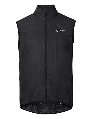 VAUDE Fahrradweste Matera Air Vest, ultraleichte Windweste Radsport Herren, wasserabweisende Weste Rennrad Herren, winddichte Sportweste reflektierend