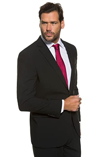 JP 1880 Herren große Größen Übergrößen Menswear L-8XL Sakko, Business, FLEXNAMIC®, Baukasten Zeus, bis Gr. 72/36 schwarz 60 705512130-60