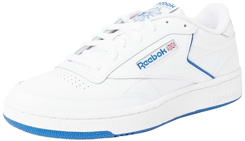 Reebok Herren Club C 85 Sneaker, FTWR White FTWR White Vector Blue, 44 EU