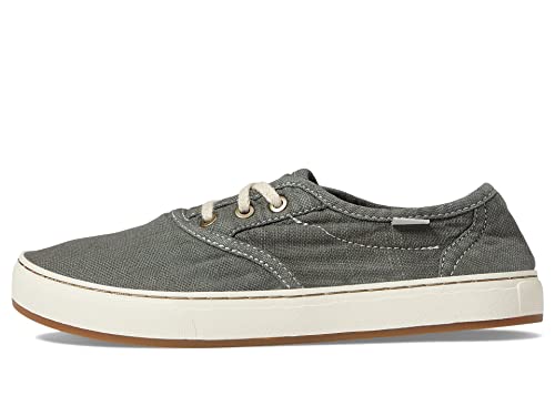 Sanuk Damen Avery Lace Hanf Sneaker, Slate, 40 EU