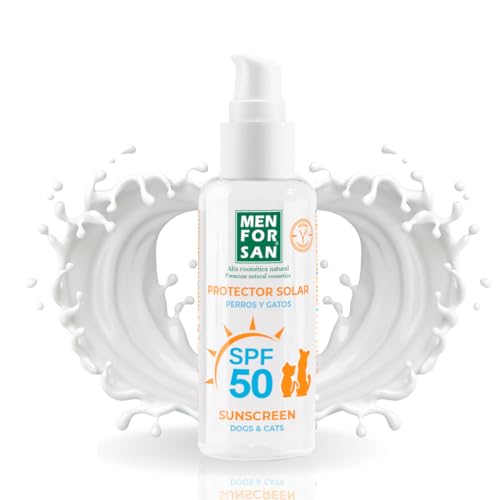 MENFORSAN Sonnenschutz Faktor 50 für Hunde und Katzen 60ml