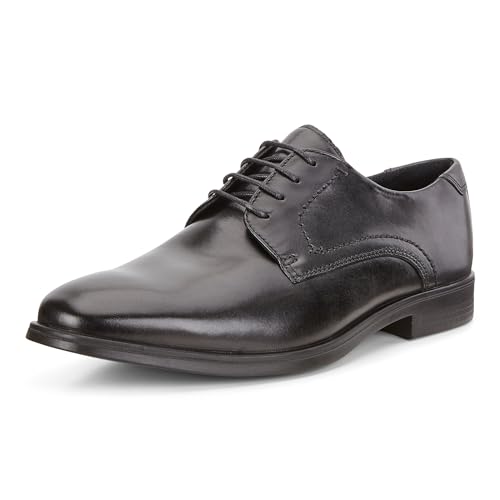 ECCO Herren Melbourne Derbys, Black Magnet, 43 EU